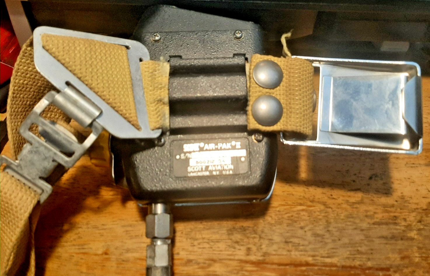 Vintage Scott Air-Pak Pressur-Pak II w/belts