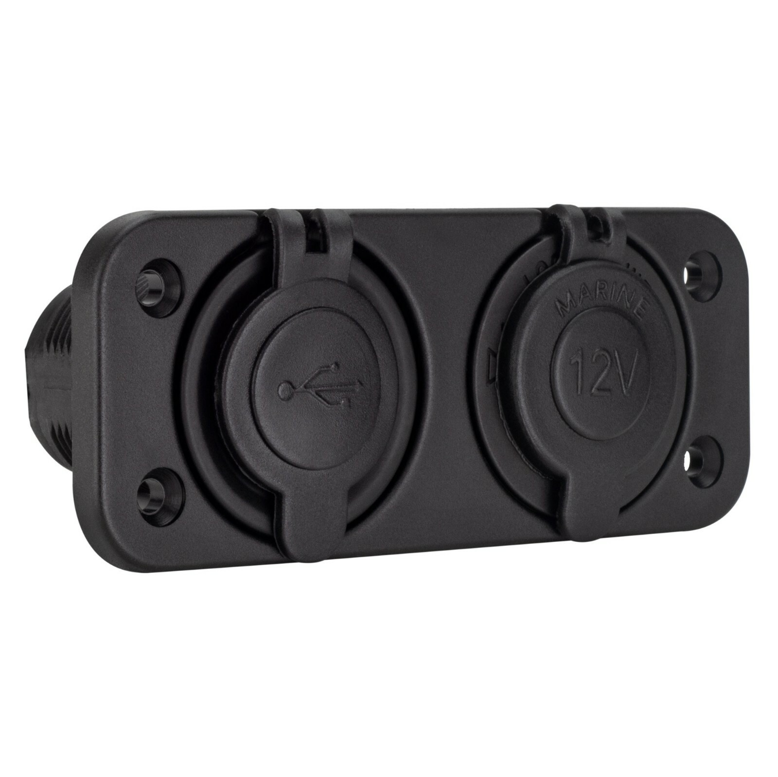 RV Usb Outlet Dual Usb Plug-In & Power Cigarette Dc 12V RV Usb Charging Port