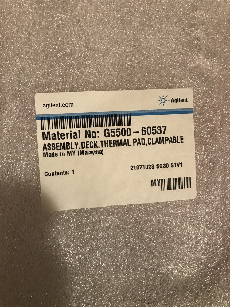 Agilent / solid State Microtiter Cold Plate 14-13129-2A, 1205-1712