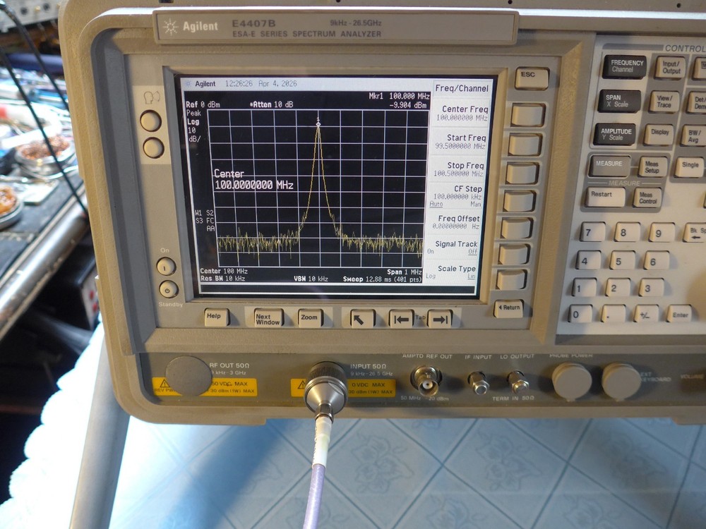 Agilent E4407B Spectrum Analyzer 26.5GHz with options