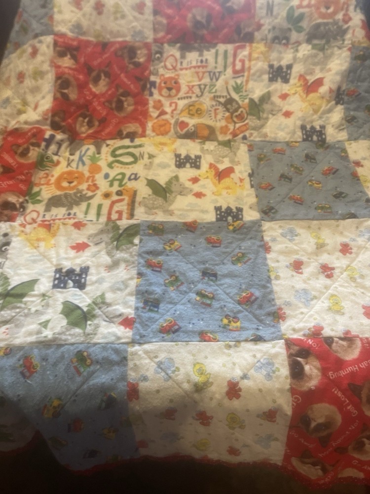 ABC Rag Quilt