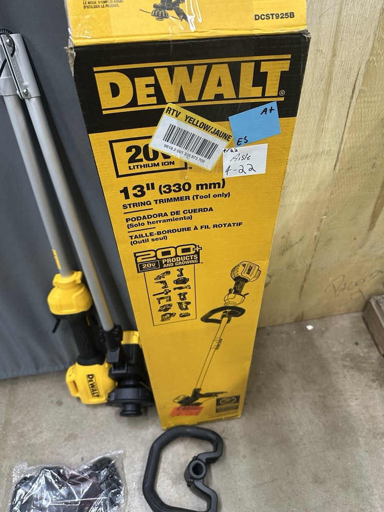 DеWALT DCST925B 13" Cordless String Trimmer (Tool Only) Open Box