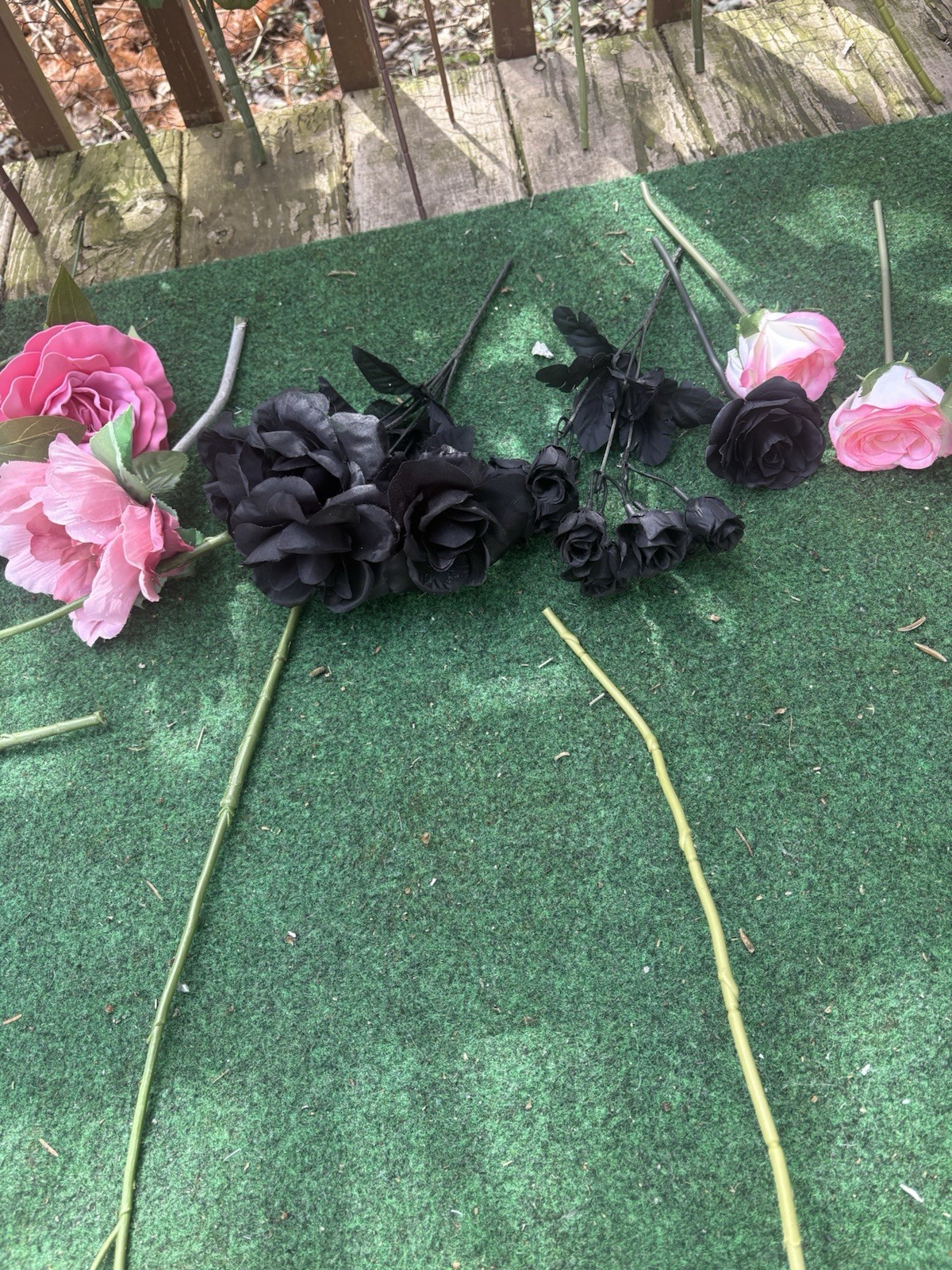 Mega Lot 500+ Artificial Silk Real Touch Assorted Flowers Bulk Weddings Crafts