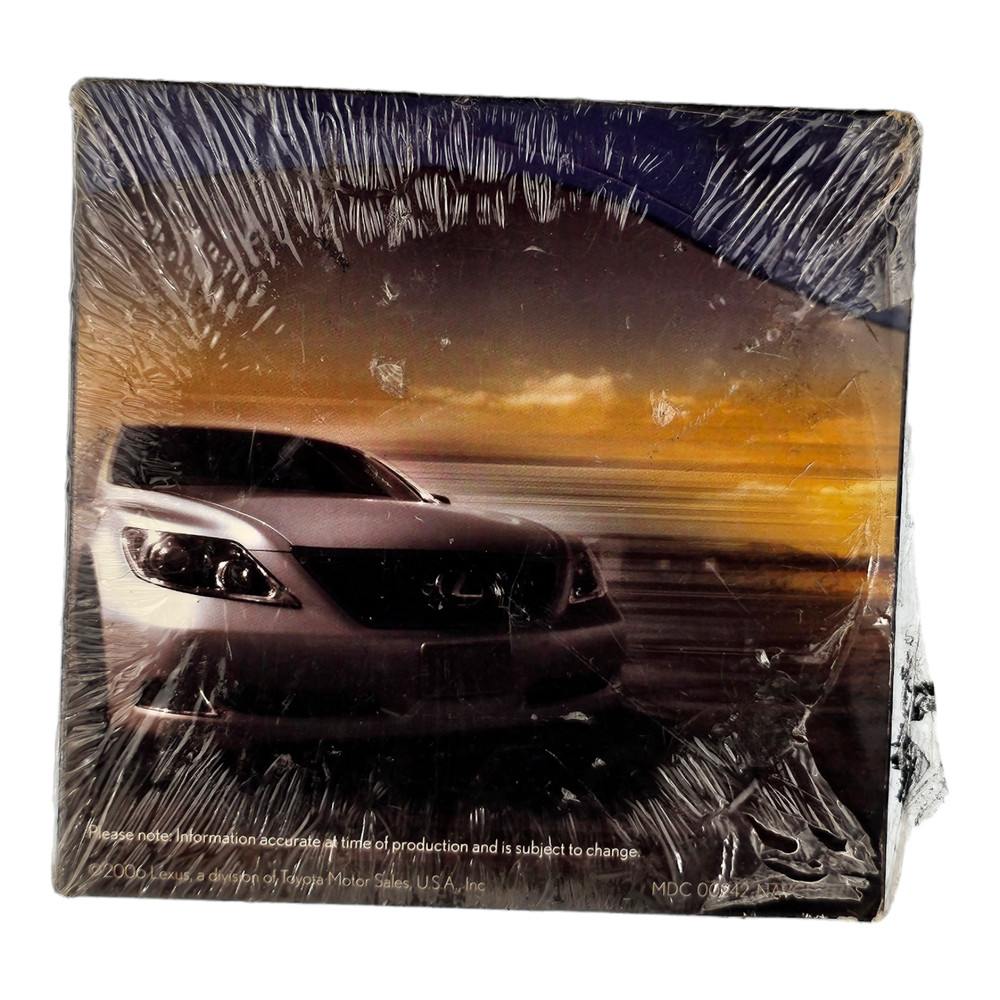 07 2007 LEXUS LS460 NAVIGATION SYSTEM TUTORIAL MDC00242 NAVCD-2007 OEM