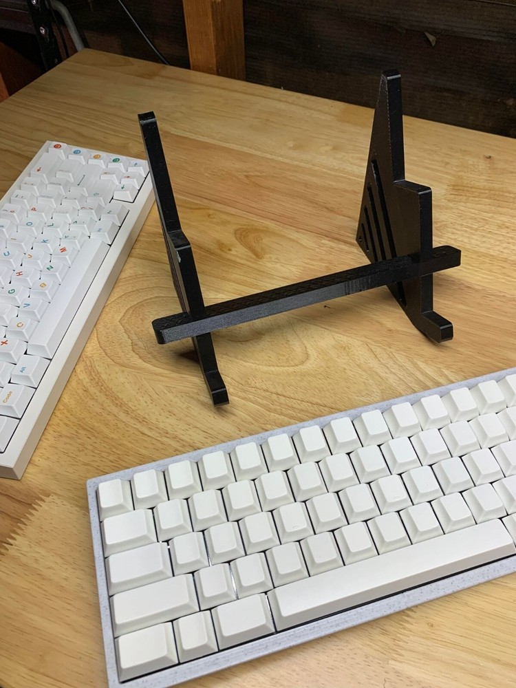 Mechanical Keyboard Stand 2 Tier Display Shelving Custom