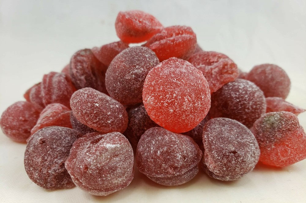 Strawberry Hard Candy Drops 4.5 Ounces