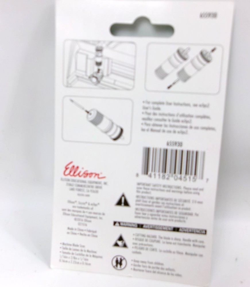 Sizzix eClips2 Standard Machine Blades 655930 For Eclips or Eclips2 New 2016