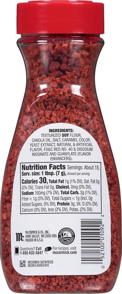 McCormick Bac'n Pieces Bacon Flavored Bits, 4.4 oz