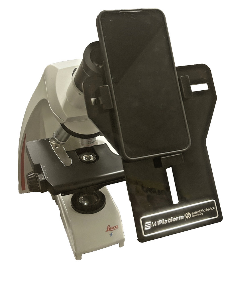 Microscope Phone Adapter MiPlatform Scientific Device Laboratory Selfie Stick