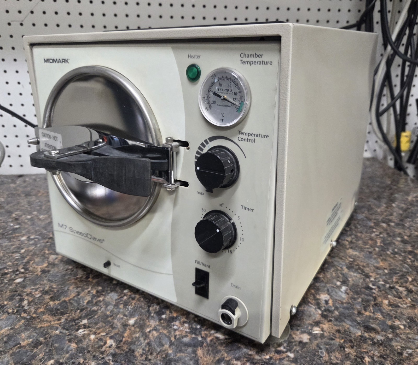 M7 Midmark Ritter Sterilizer Steam Autoclave Speedclave dental tattoo vet