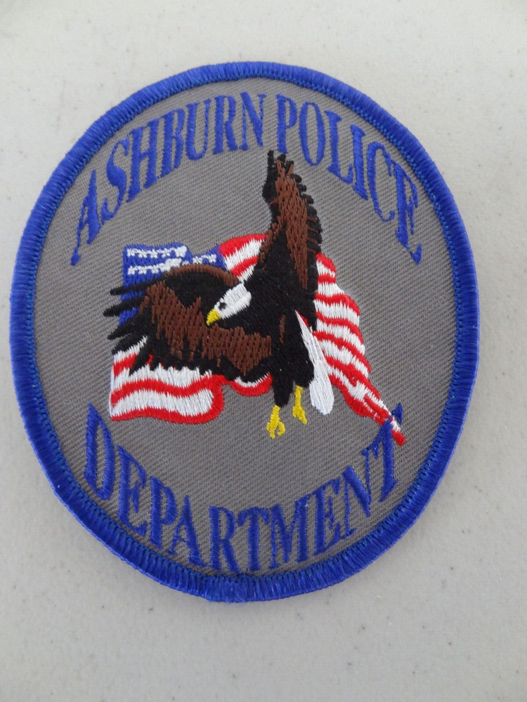 ASHBURN GEORGIA POLICE DEPT. PATCH Only 1 on Ebay.