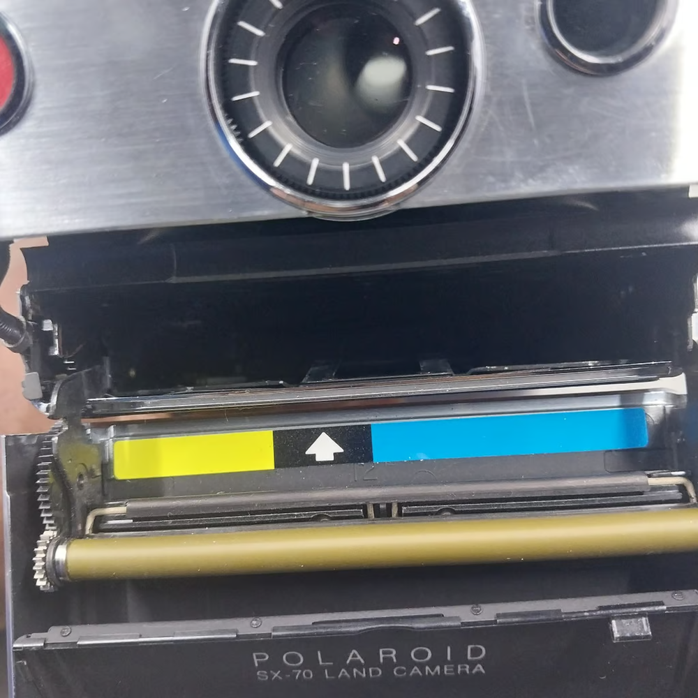 Polaroid SX-70 Land Camera Model 2 - Folding Instant Camera - UNTESTED AS-IS
