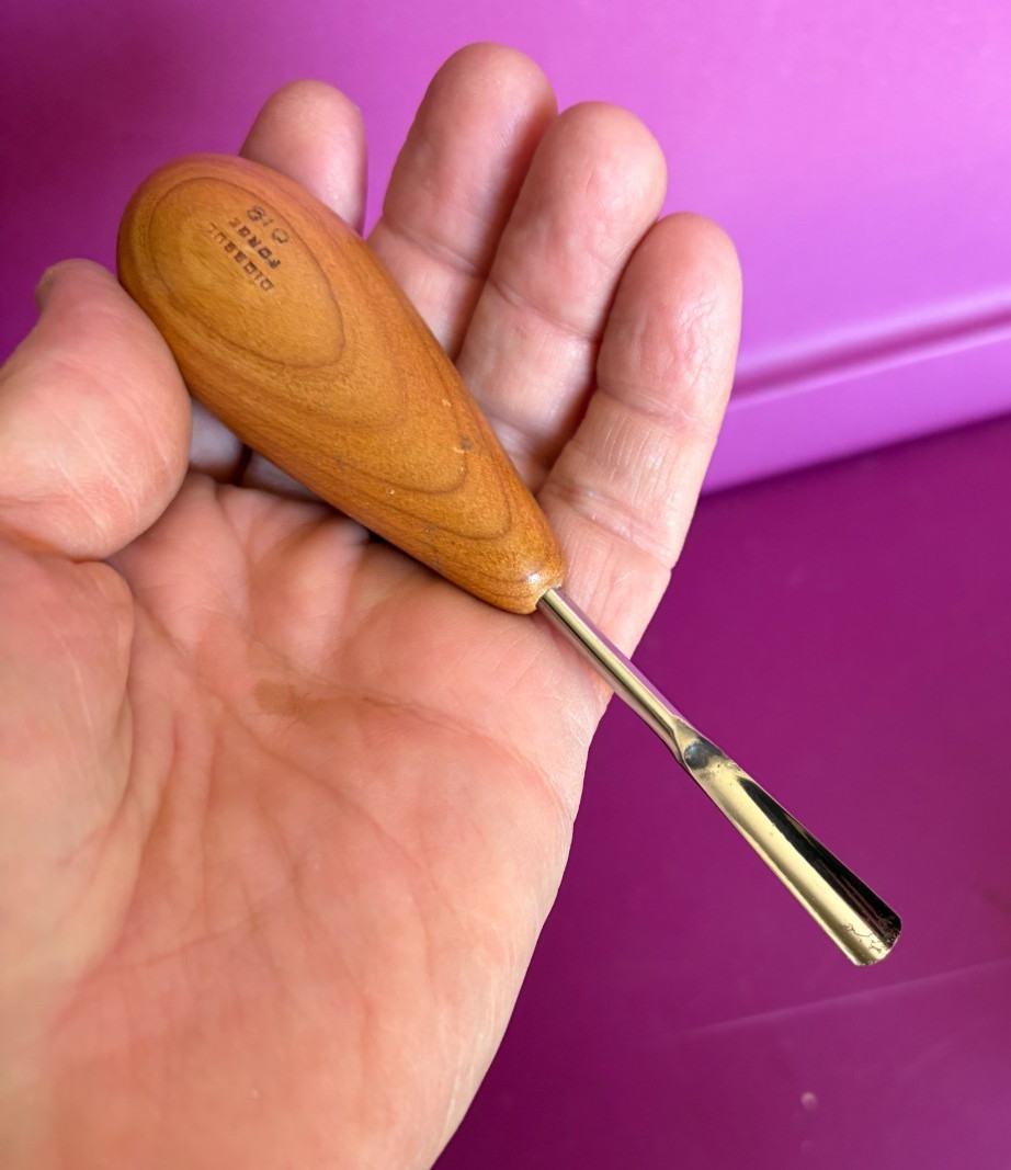 RARE Diobsud Forge #018 5/16"(8mm) Wide No. 5 Sweep Woodcarving Gouge In VGC!