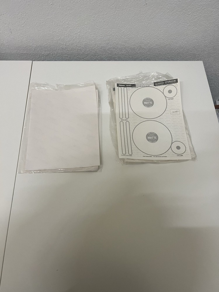 Vintage Cd Prints for Printer Paper Sticker
