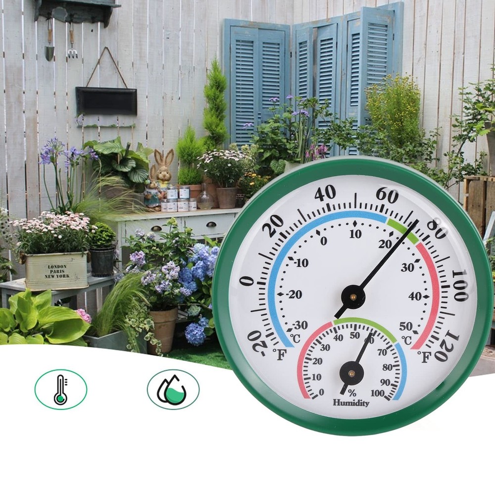 Mini Indoor Thermometer Hygrometer,Pointer Type Thermometer Hygrometer for In...