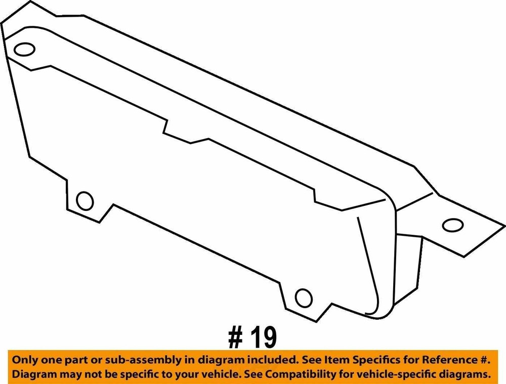 2019 Subaru Forester Clock / Temperature Display Screen OEM 85261SJ110