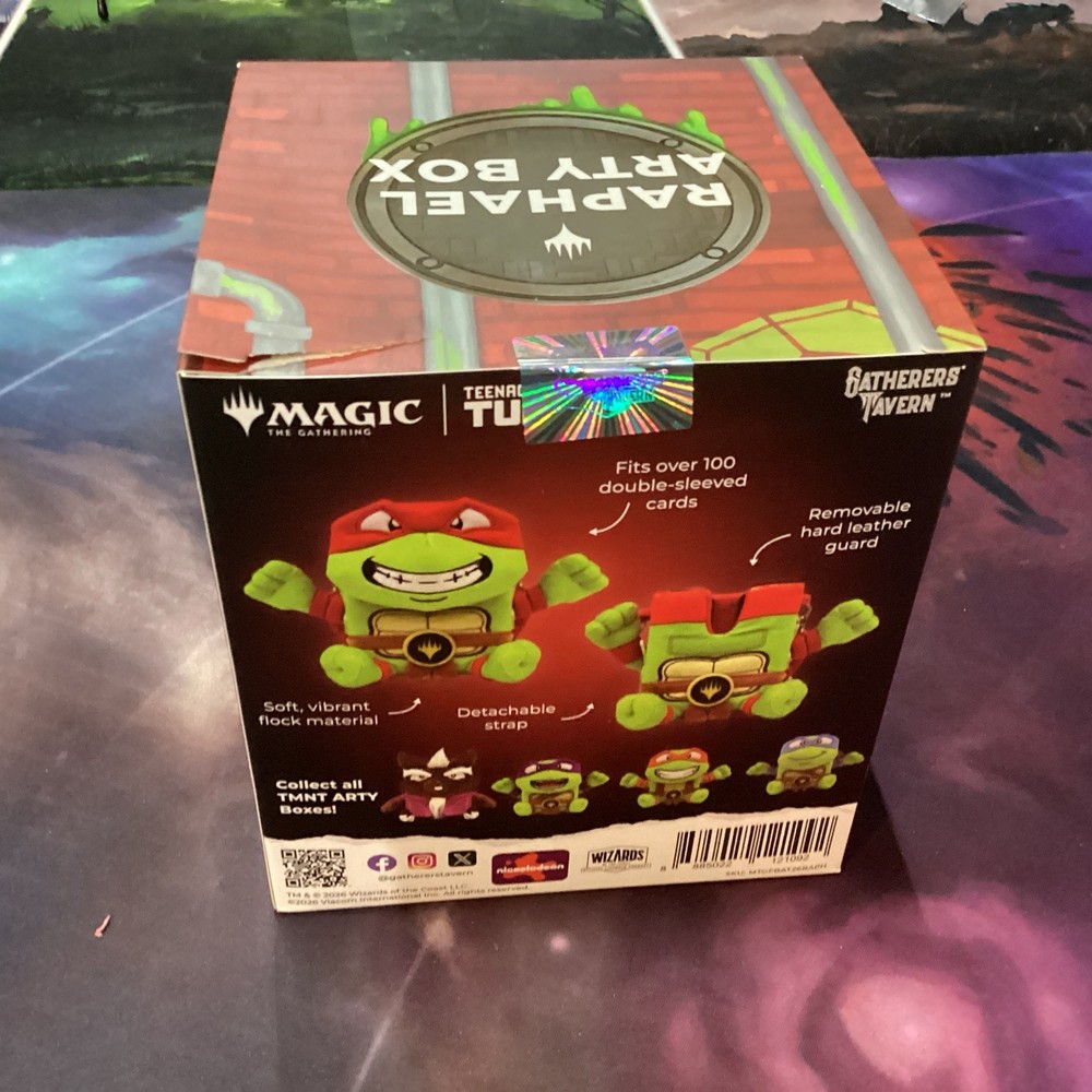 Gathers Tavern TMNT Arty Deck Box Raphael