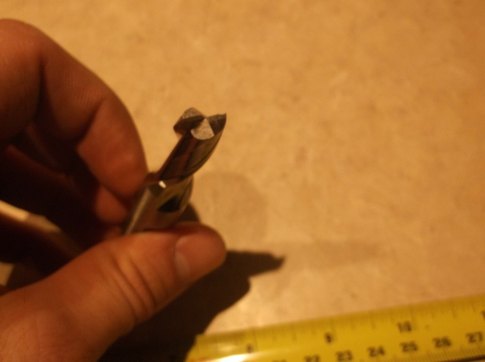 QUINCO 13/32" 2F SQUARE END, DOUBLE END HSS ENDMILL