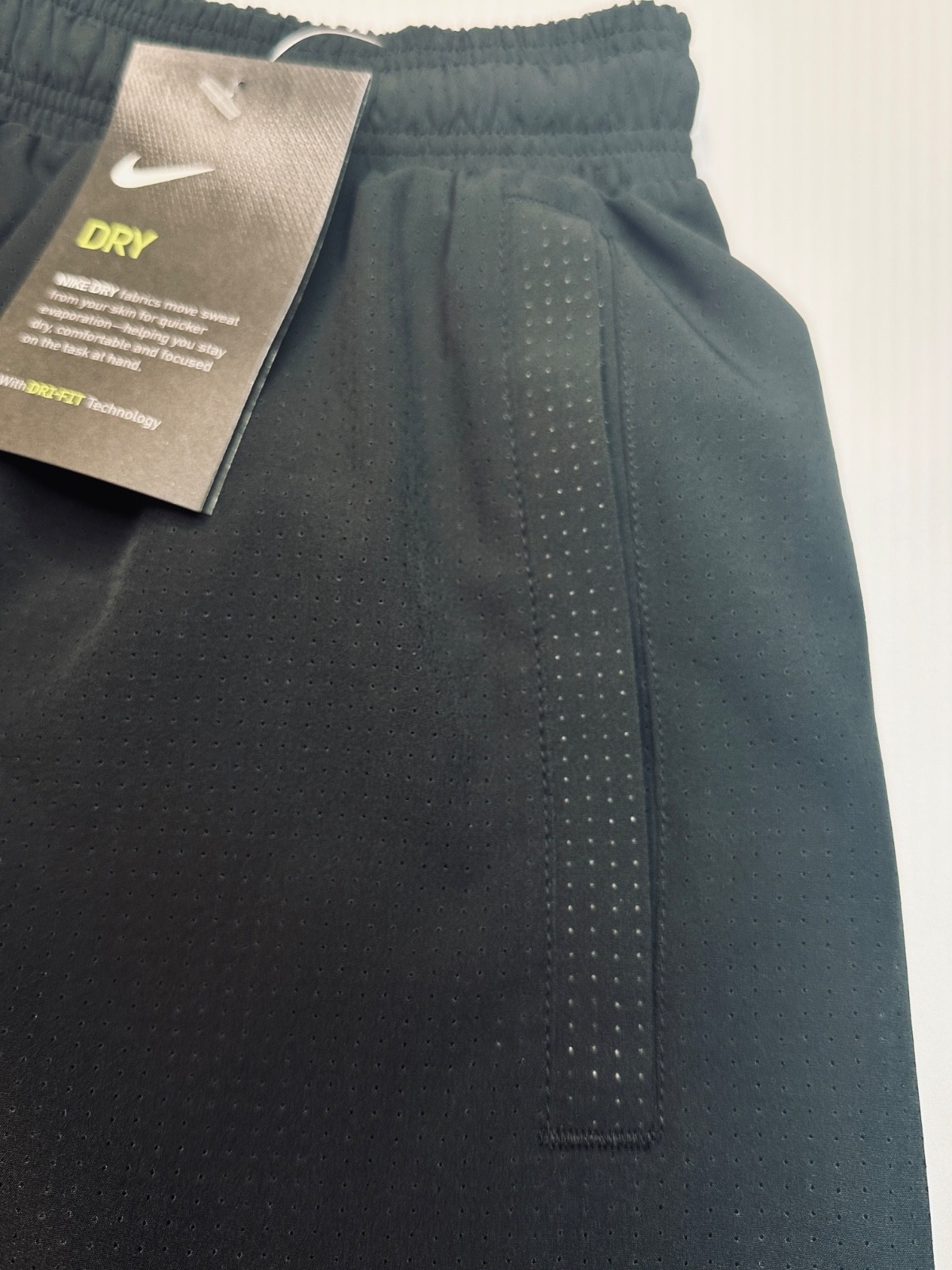 NIke Dri-Fit Training Active Short DrawString Gym Performance- Free Shipping