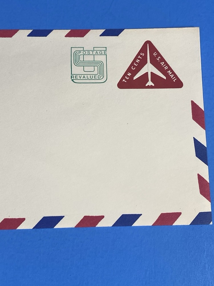 UC45 AIRPLANE AIRMAIL 10c ENVELOPE 1971