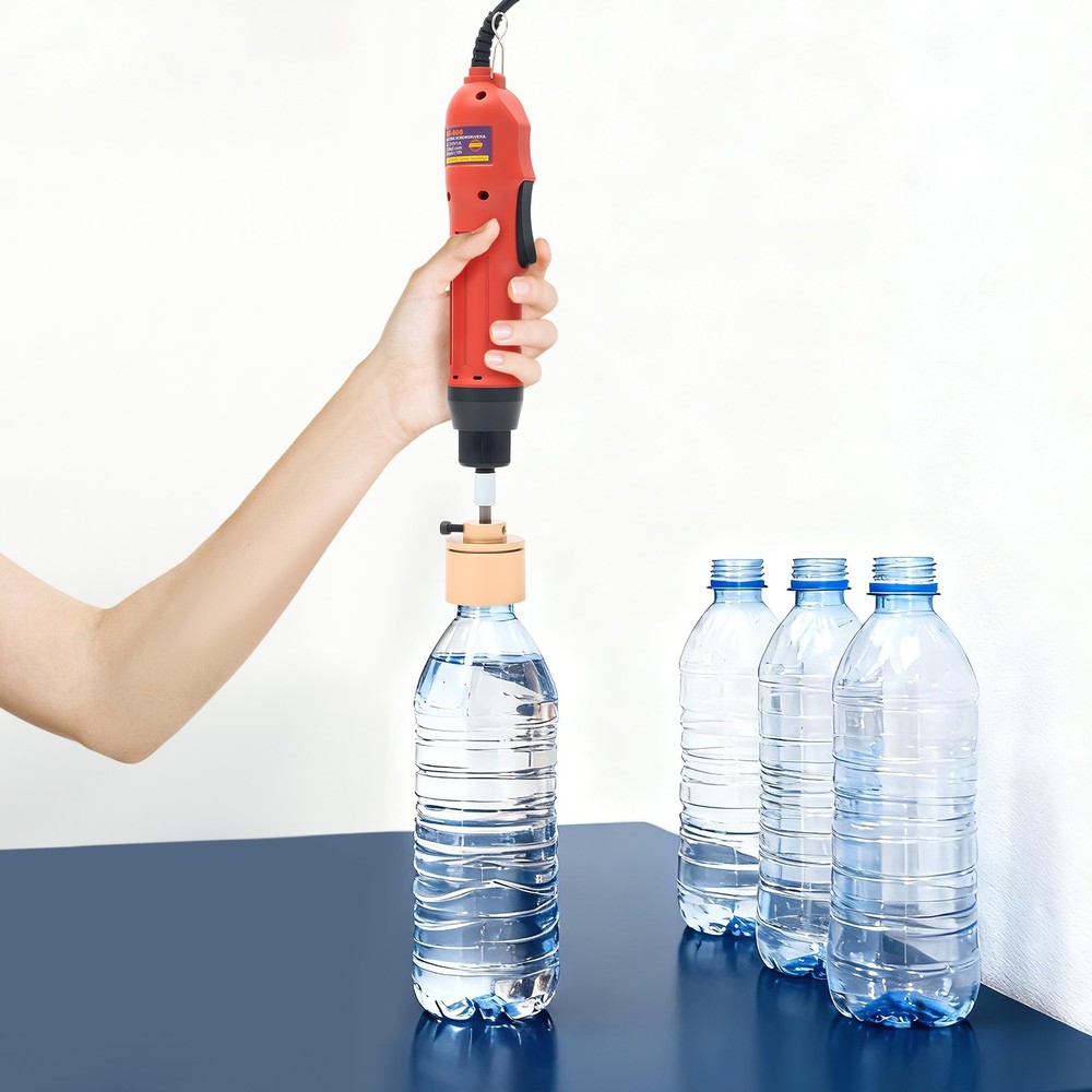 Electric Hand Held Bottle Capping Sealing Machine Handheld Screw Capper Sealer