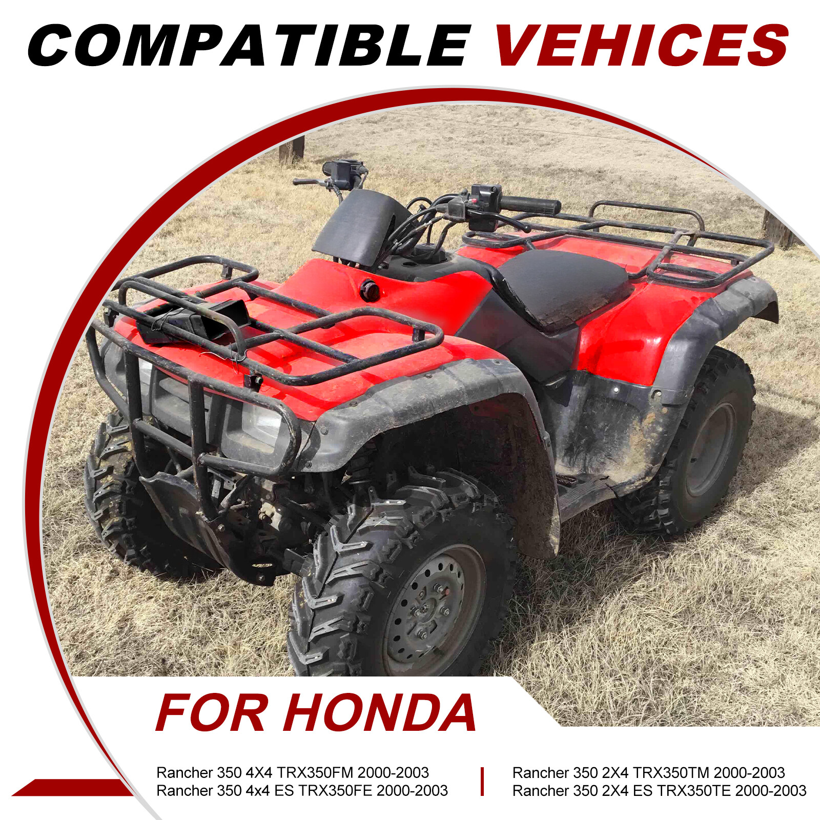 Handlebar 53100-HN7-900 For Honda Rancher 350 TRX350FM TRX350FE 4X4 2004-2006