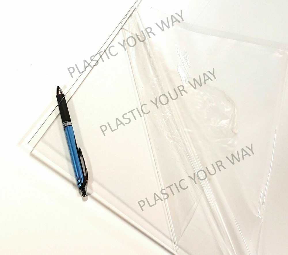 Polycarbonate Clear Plastic Sheet 1/8"