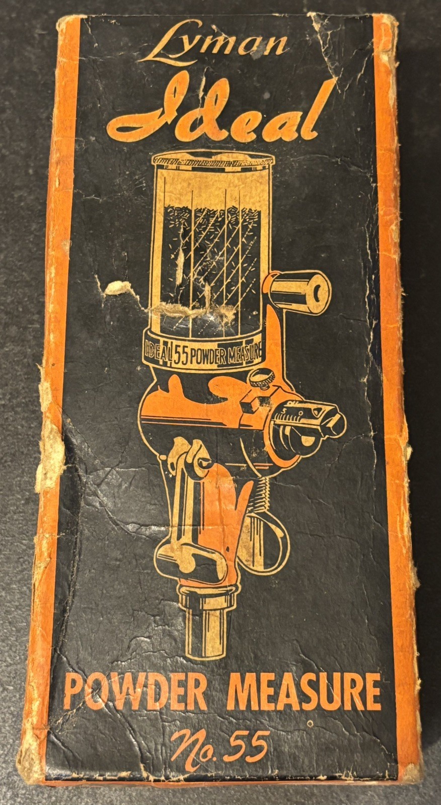 Vintage LYMAN No. 55 Ideal Powder Measure in original box w/instructions