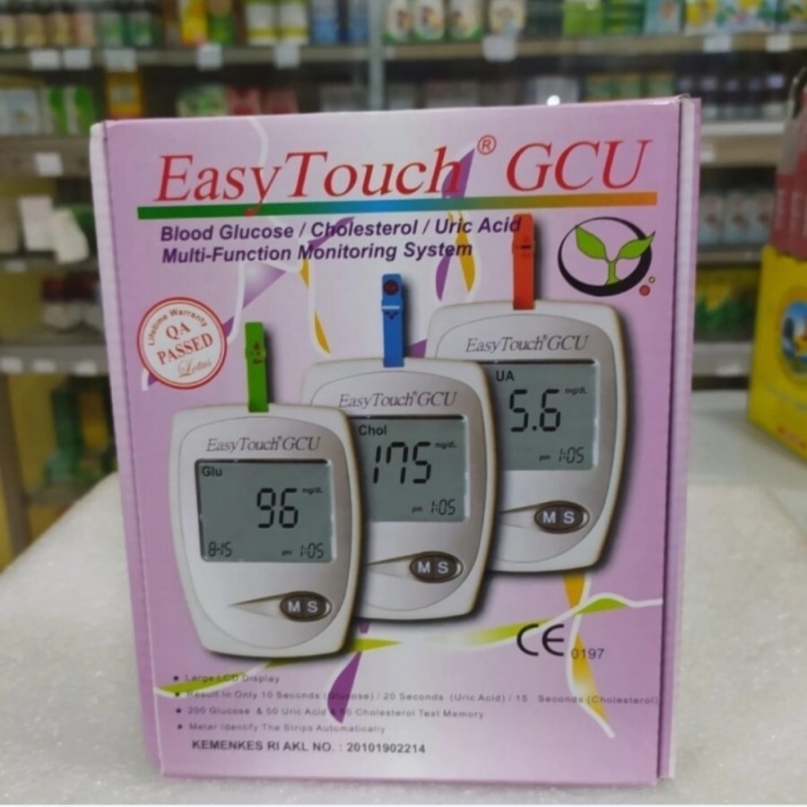 Easy touch GCU 3 in 1 - Blood check tool