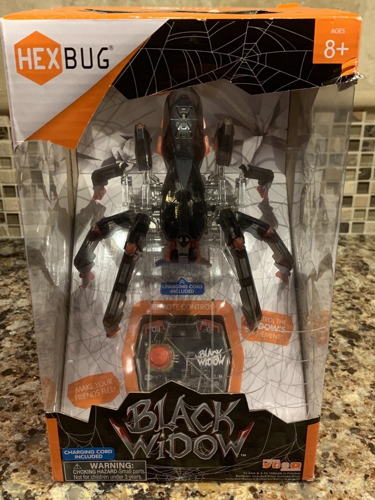 HEXBUG Black Widow, Robotic Toy Spider