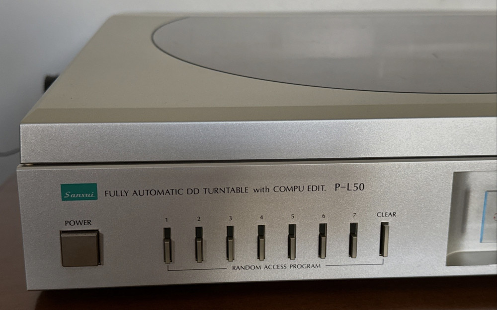 Sansui P-L50 Linear Automatic Tracking Compu Edit Turntable
