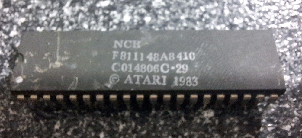 Original OEM Atari 7800 Sally C014806 IC Chip TESTED WORKING