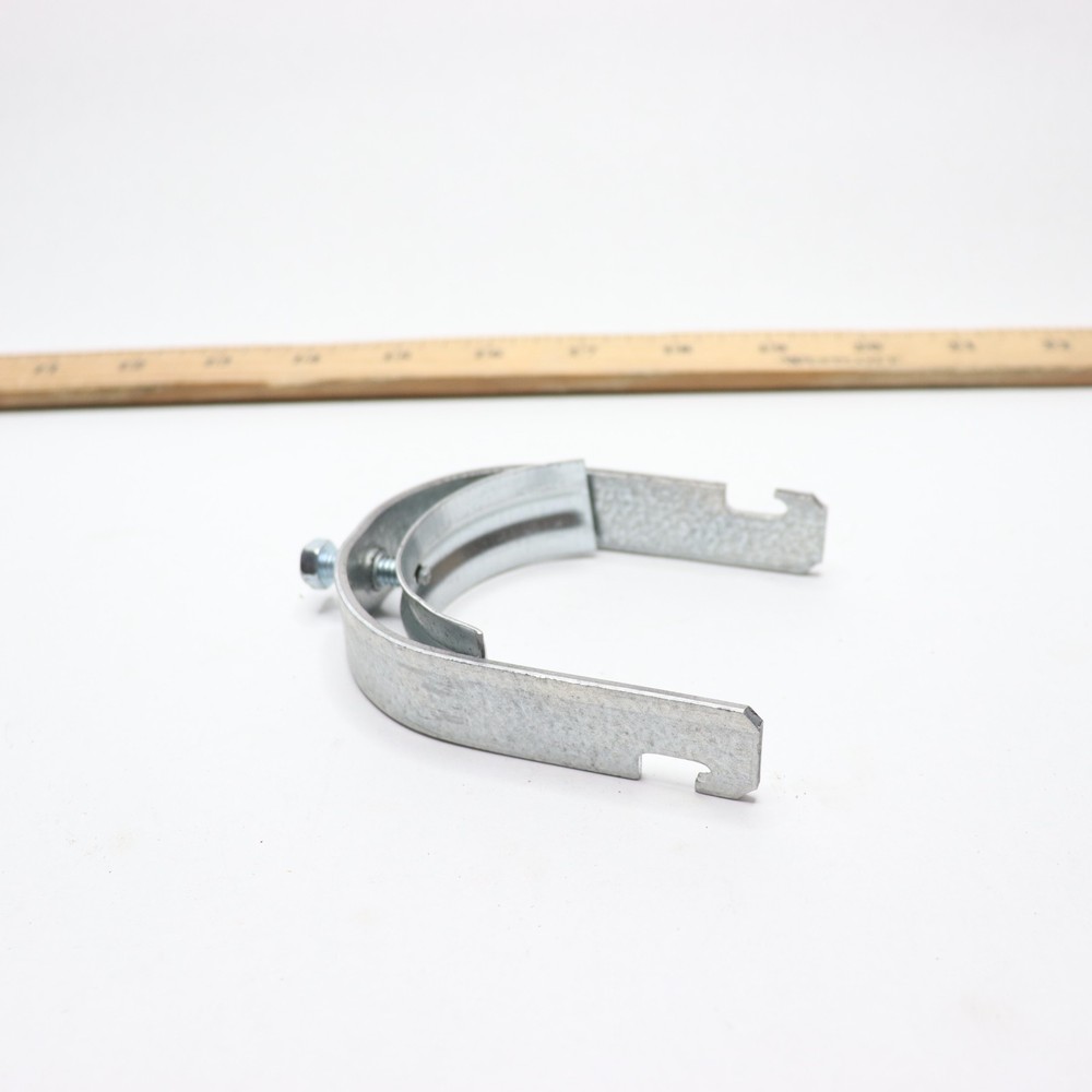 Caddy 1-Piece Strut Clamp Electrogalvanized Steel 2" SCH40B
