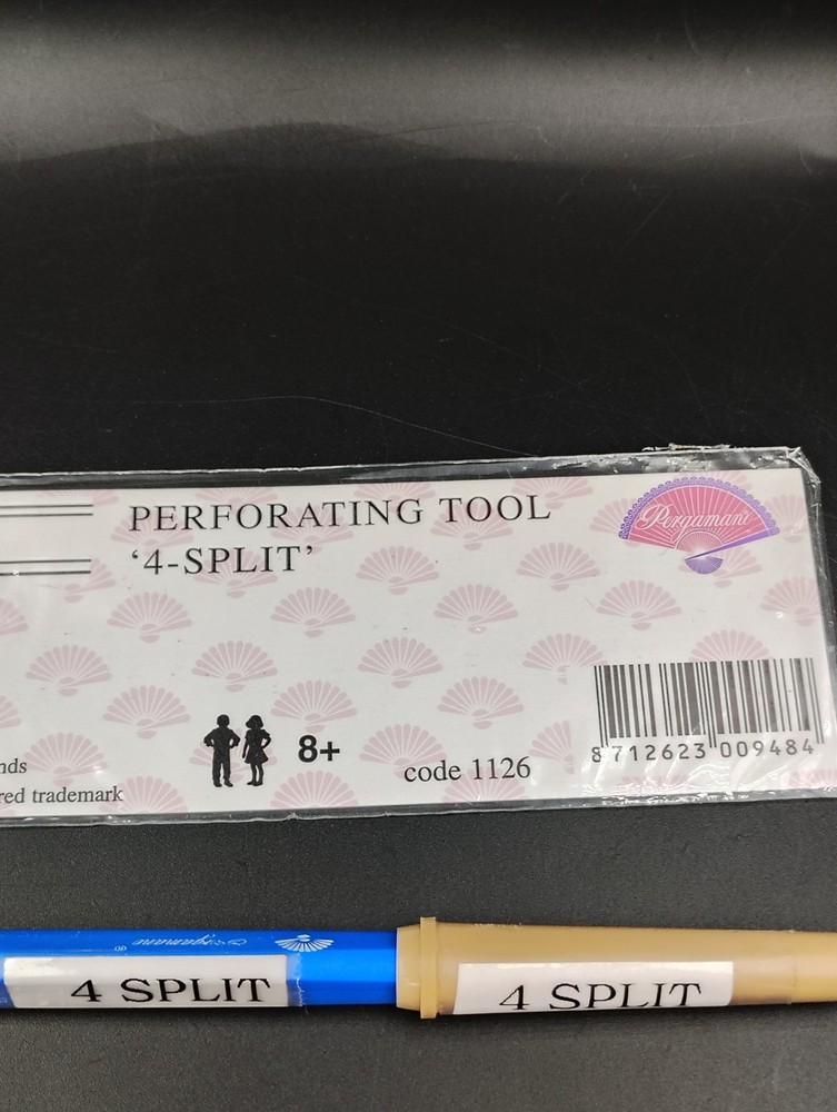 Vintage Pergamano 4 Split Perforating Tool 1126