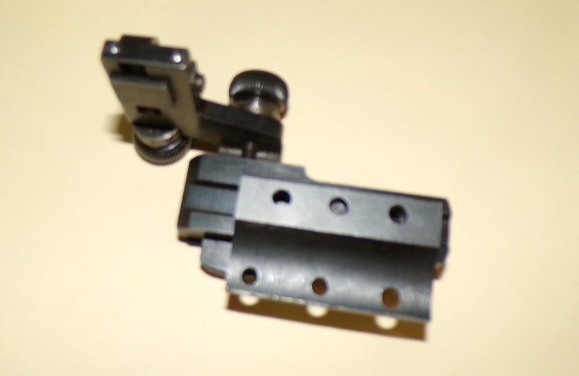 Vintage Redfield Olympic Rear Sight with base