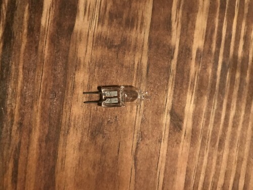 Microscope Bulb Halogen G4 12V 15W Pin Light Bulb (10 Pack)
