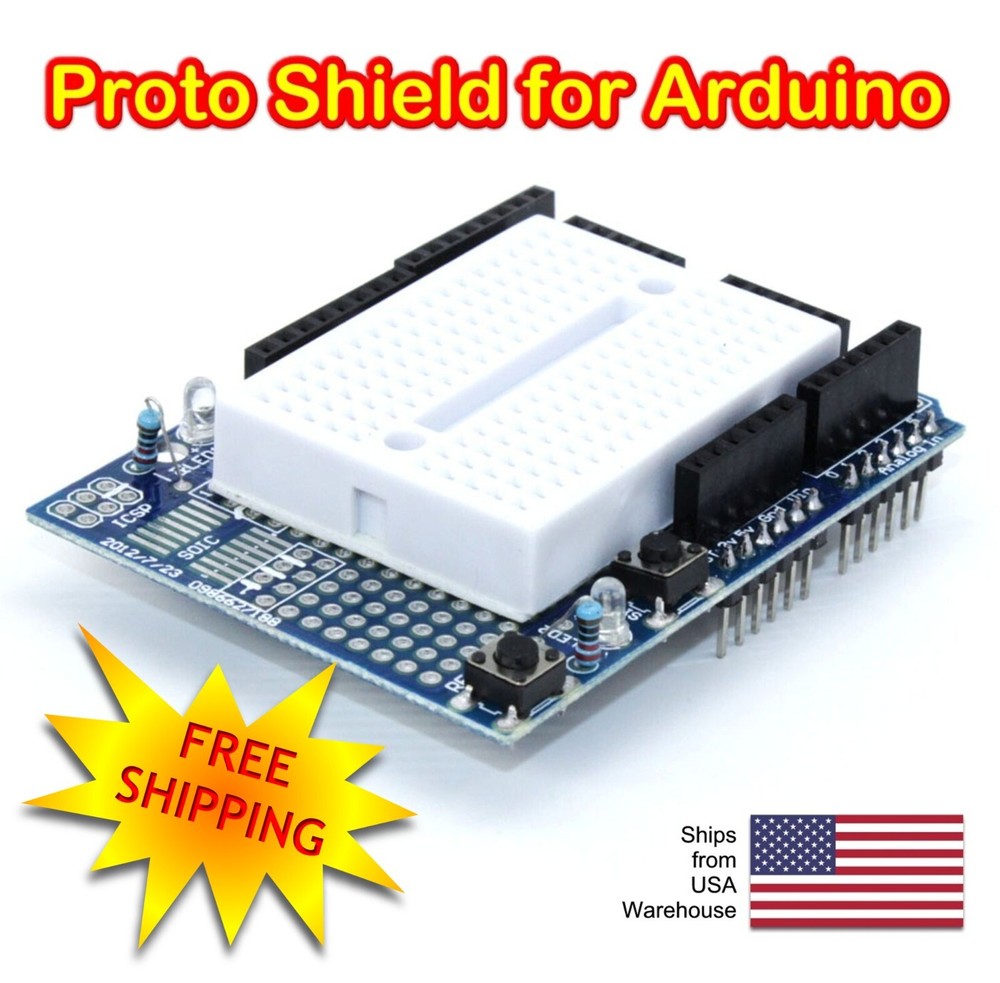 Prototype Shield ProtoShield with 170 ties Mini Breadboard for Arduino UNO
