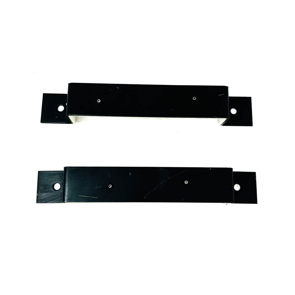 2 pcs Riveted White Plastic Coated Bracket 5025522