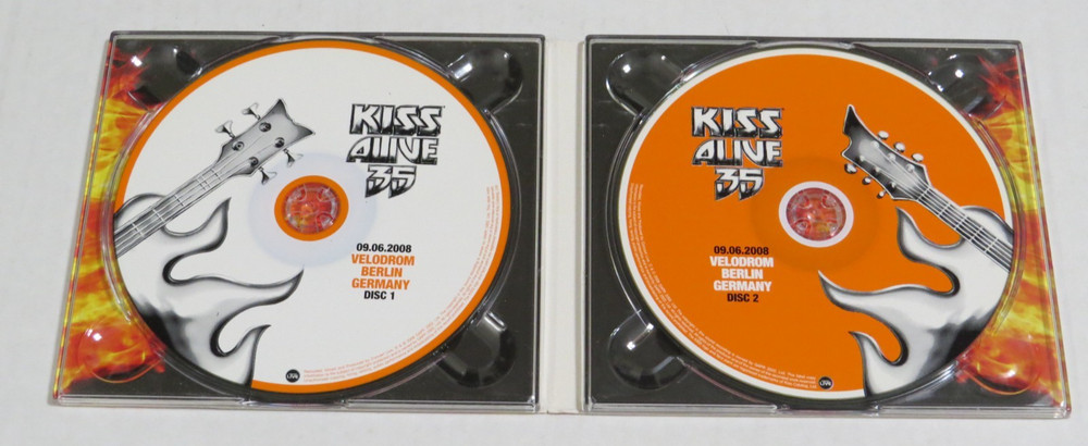 KISS OFFICIAL INSTANT LIVE 2CD EUROPEAN ALIVE 35 BERLIN, GERMANY JUNE 9, 2008