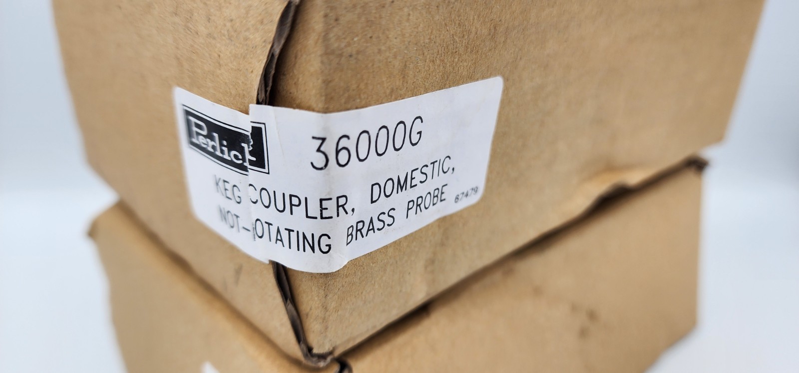 TWO x PERLICK Domestic Keg Coupler with Non-Rotating Brass Probe Model: 36000G