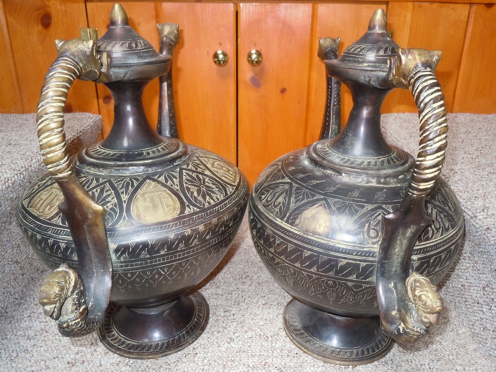 ANTIQUE OLD MIDDLE EASTERN JUGS