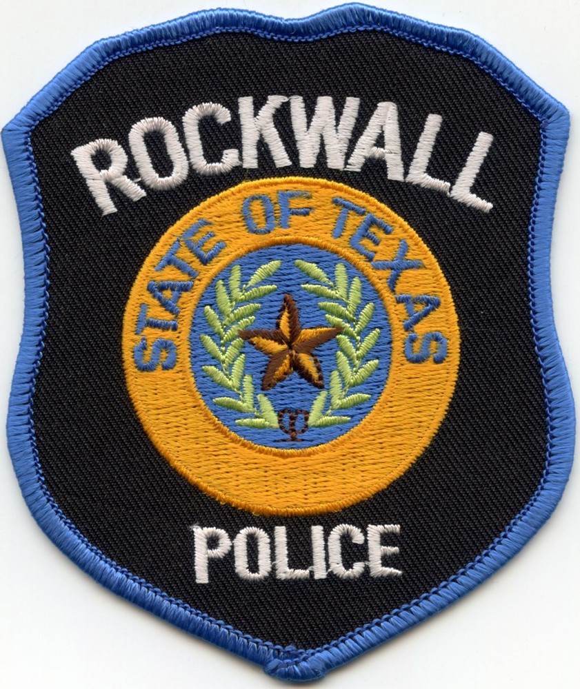 ROCKWALL TEXAS TX POLICE PATCH