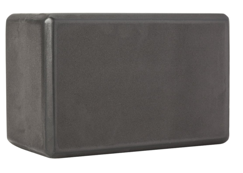 Sporti Studio 4" Yoga Block Charcoal
