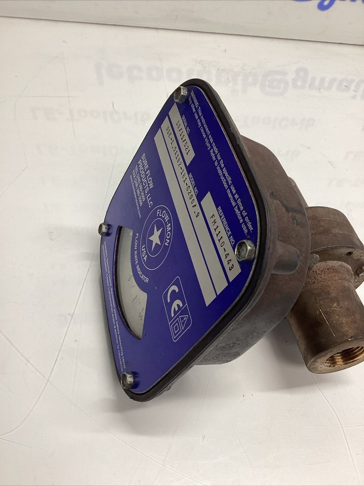 SURE FLOW RATE INDICATOR U1E-1.5A1B2-1B1-C200/.9 L-882