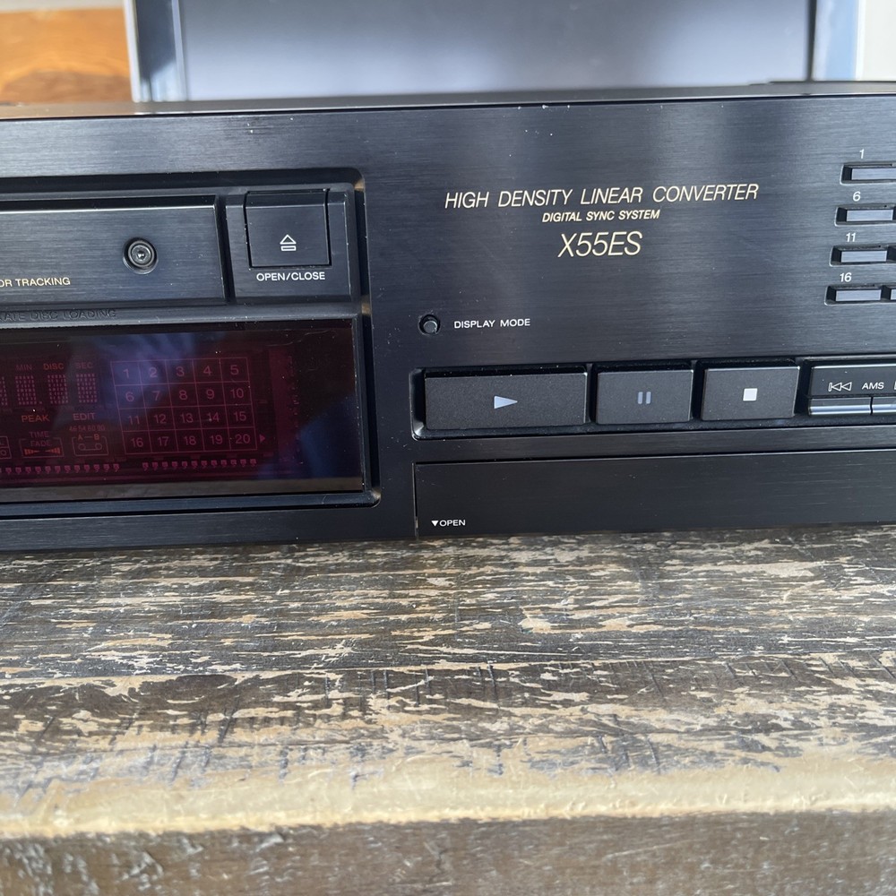 Sony CDP-X55ES Stereo Compact Disc Player CD Player Linear Converter “ READ”