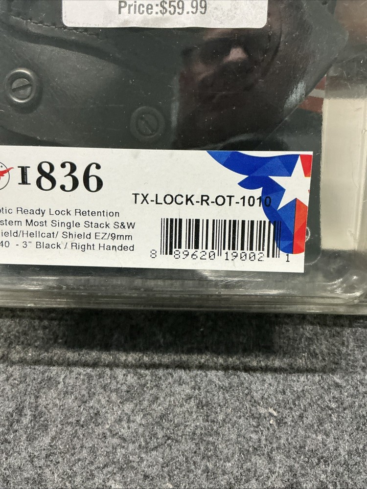 Tagua Lock Retention Single Stack Shield Hellcat EZ 9mm 3" TX-LOCK-R-OT-1010