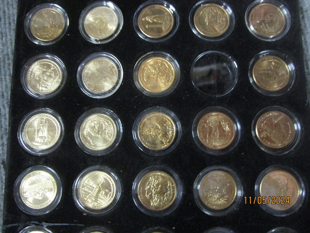 111 Uncirculated Gold State Quarters