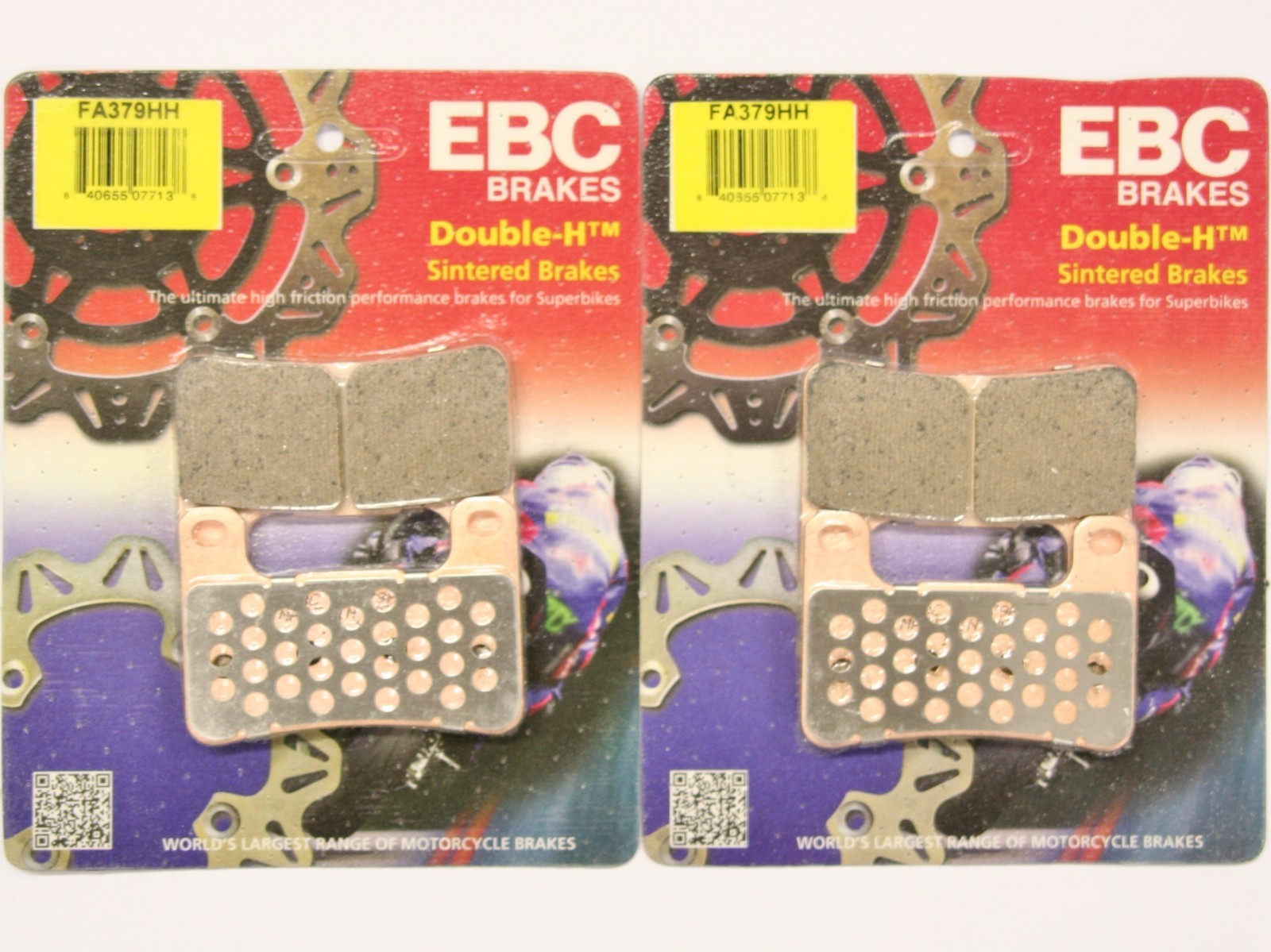 EBC HH Front Brake Pads 2004 2005 2006 2007 2008 2009 2010 GSXR 600 750 FA379HH
