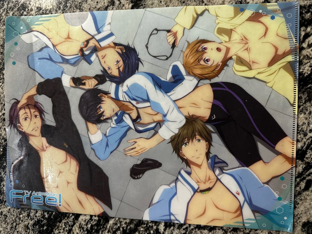 TV Animation Free! File Folder Pre-Owned