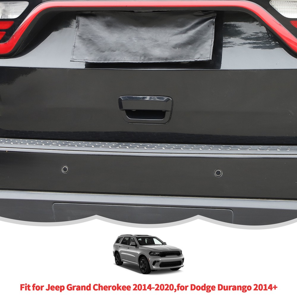 Tailgate Back Door Handle Decor Cover Trim Shell for Grand cherokee /Durango 14+
